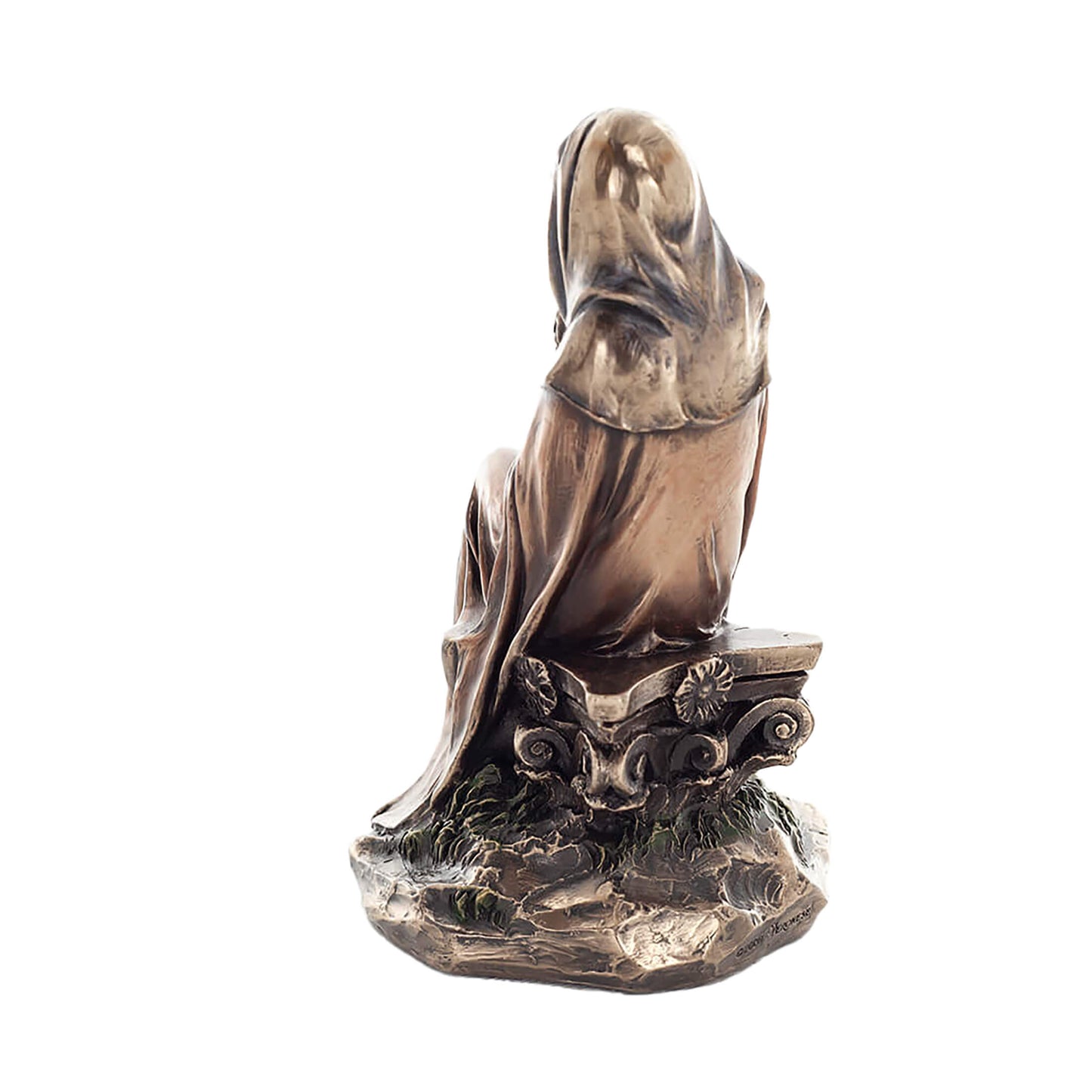 Virgin Mary & Baby Jesus 17cm Veronese Cold-Cast Bronze Statue – Madonna & Child Figurine