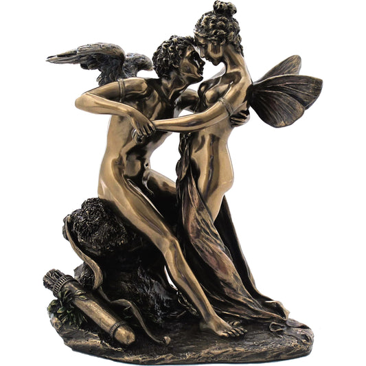 Eros & Psyche 17.5cm Veronese Cold-Cast Bronze