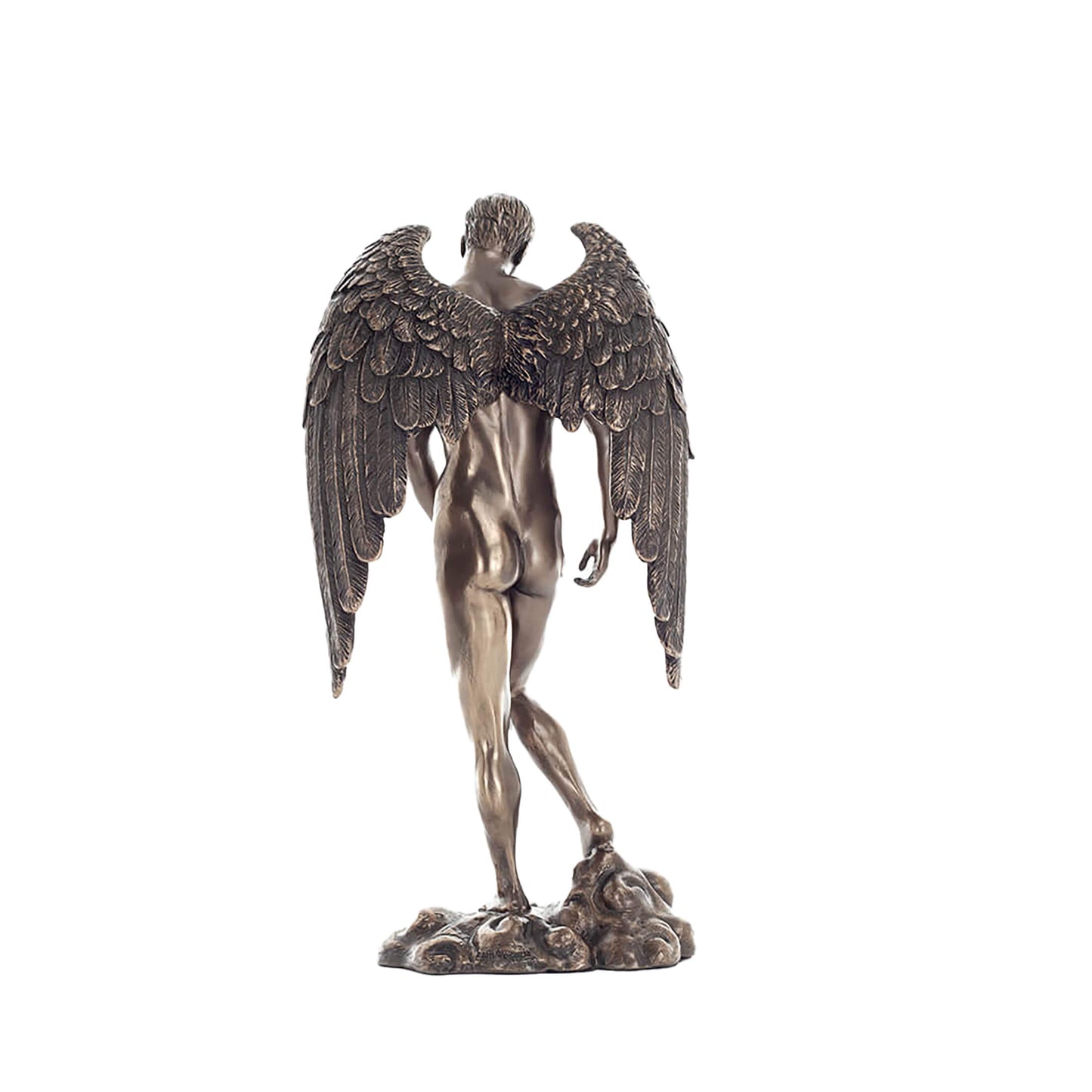 Fallen Angel 28.5cm Veronese Cold-Cast Bronze Statue – Symbol of Loss and Redemption