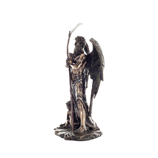 Chronos (Father Time) Statue – 27.5cm Veronese Cold-Cast Bronze Figurine