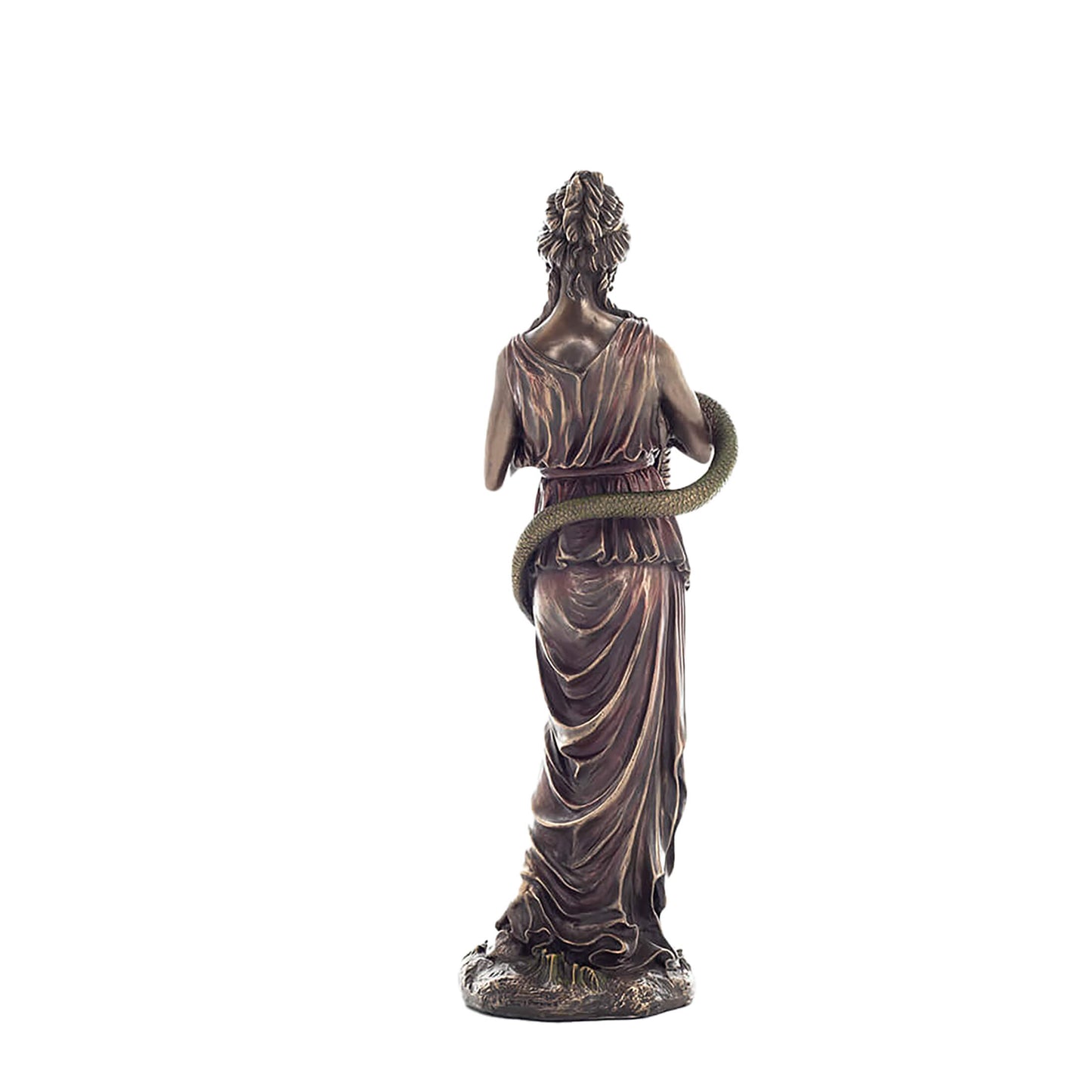 Hygeia Greek Goddess of Health Statue – Greek mythology bronze sculpture
