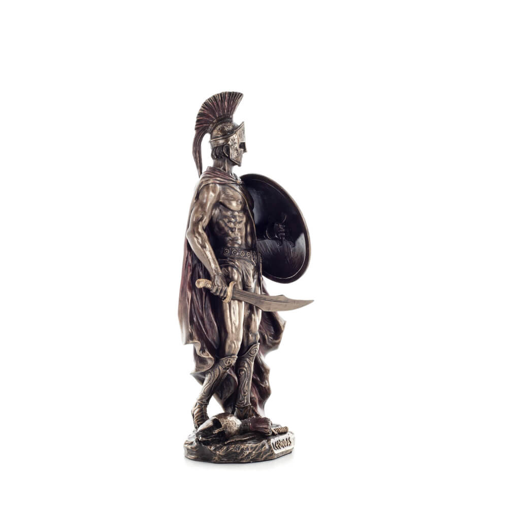 Leonidas Greek Spartan King Statue 27cm Veronese Statue