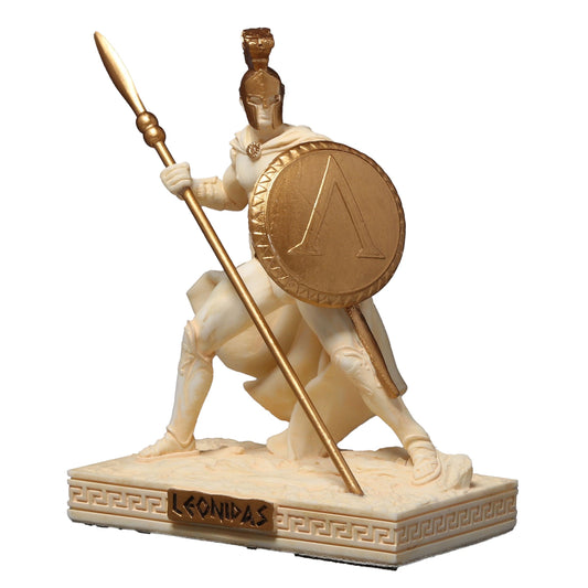 Leonidas – Spartan King & Hero of Thermopylae Resin Statue (7.7cm) by Veronese Design