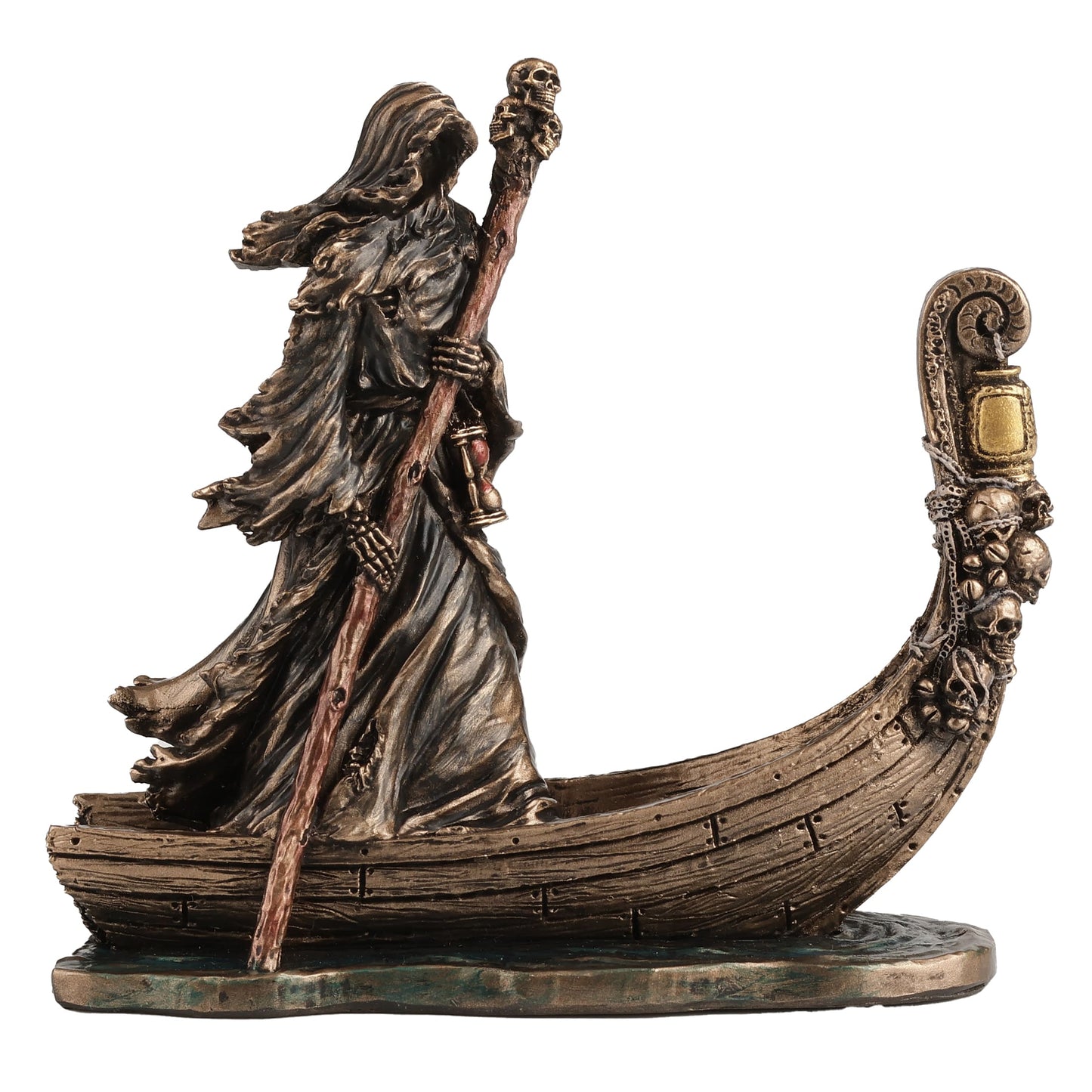 Charon Statue 9.5 x 8.5 cm cold-cast bronze figurine by Veronese