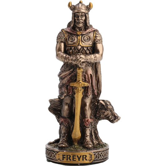 Freyr Norse God 8.5cm Veronese Statue