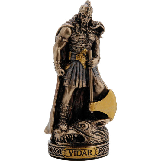 Vidar Norse God 8.5cm Veronese Statue