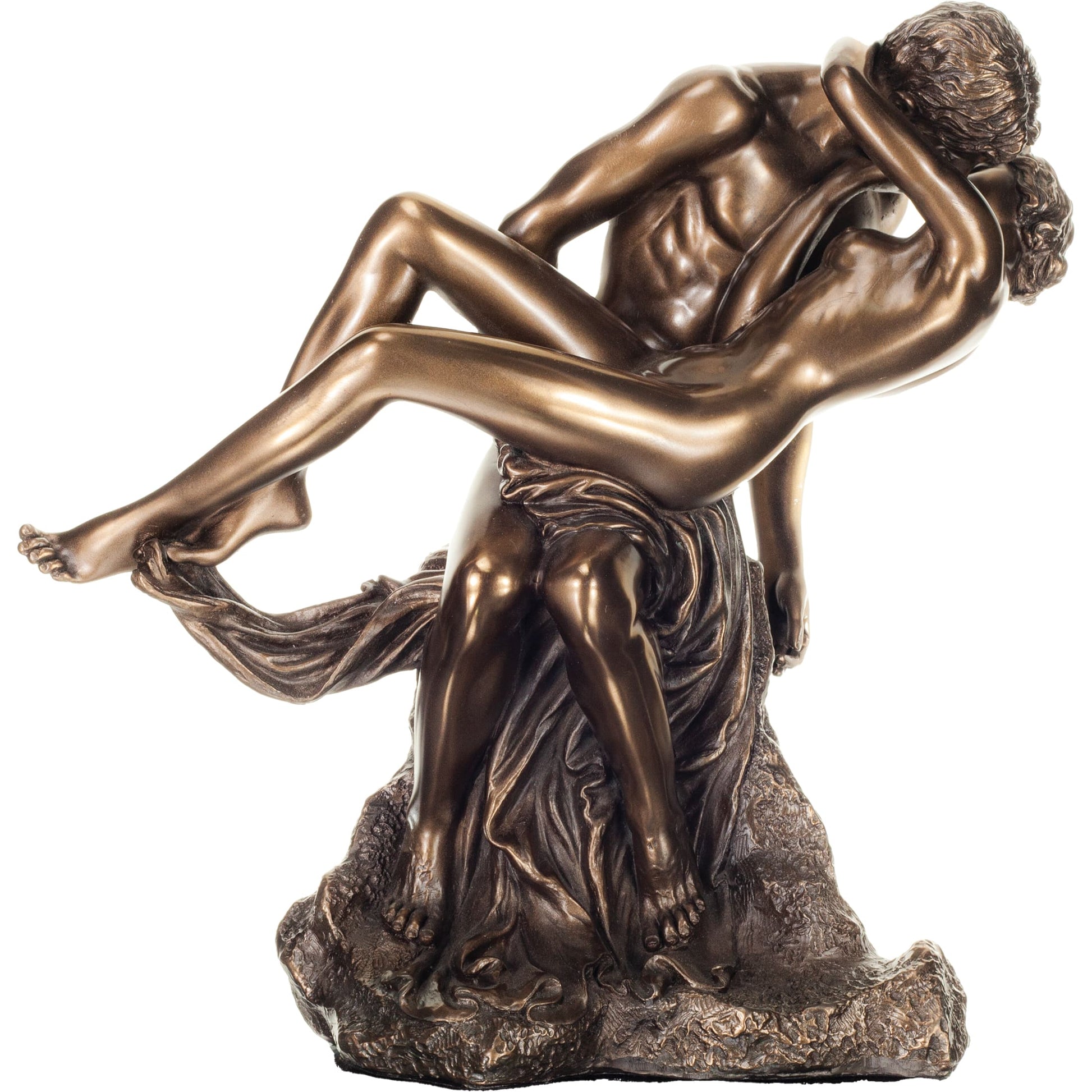 Psyche 23cm Greek Mythology Goddess of the Soul & Eros Veronese Cold-Cast Bronze Statue