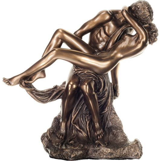 Psyche 23cm Greek Mythology Goddess of the Soul & Eros Veronese Cold-Cast Bronze Statue