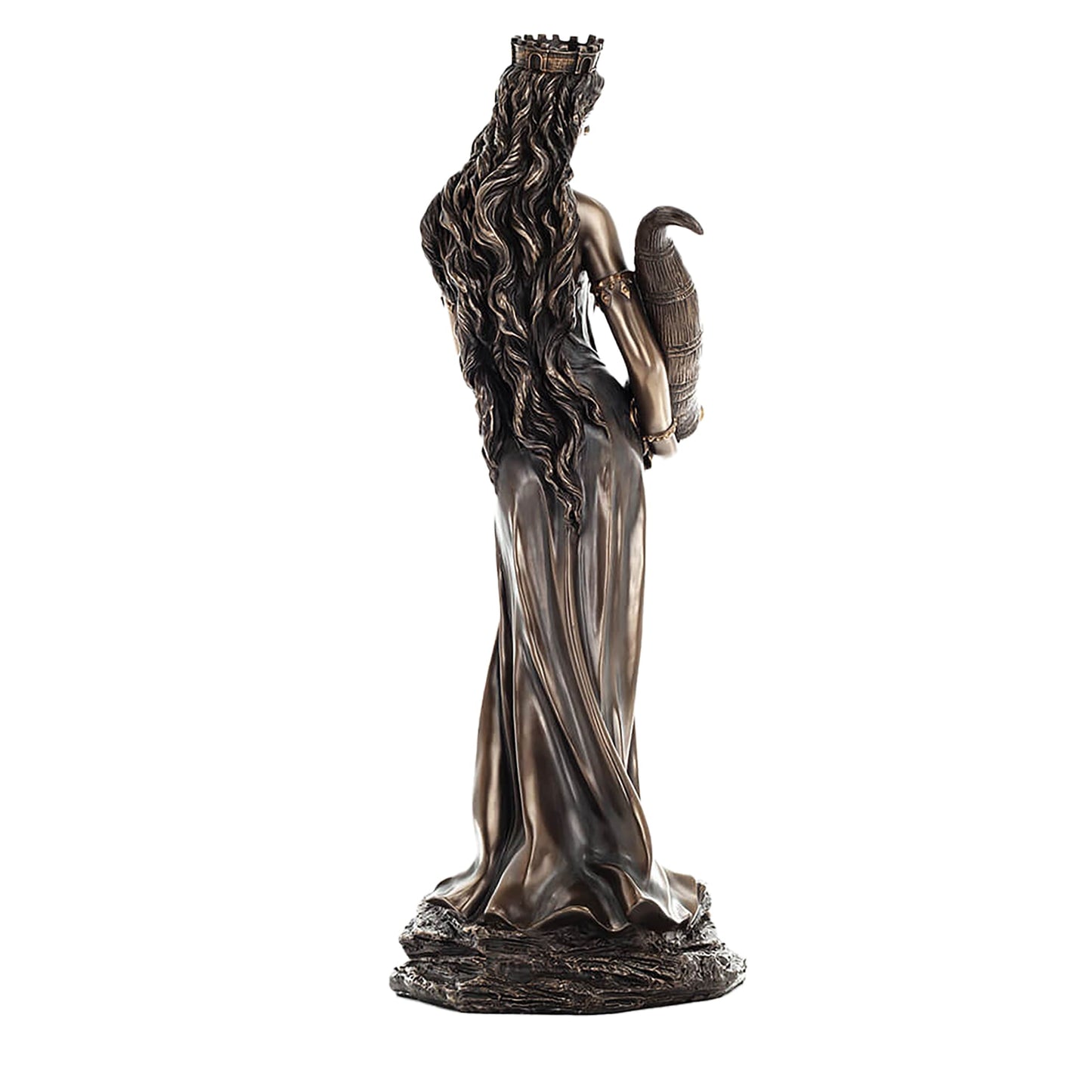 Fortuna Goddess of Luck Statue – 71cm Veronese Cold-Cast Bronze Roman Mythology Figurine