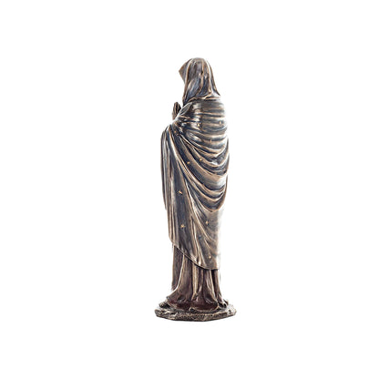 Virgin Mary 30cm Veronese Cold-Cast Bronze Statue – Praying Madonna Figurine