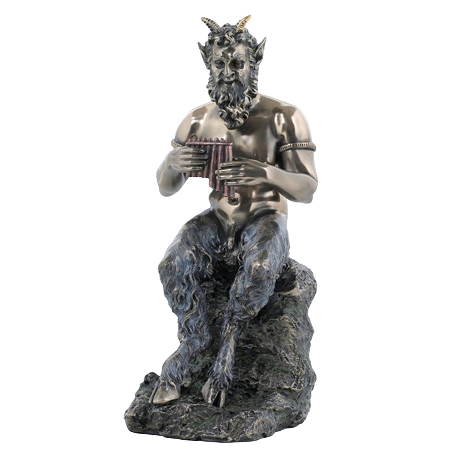 Pan God of the Wild 25cm Veronese Cold-Cast Bronze Statue