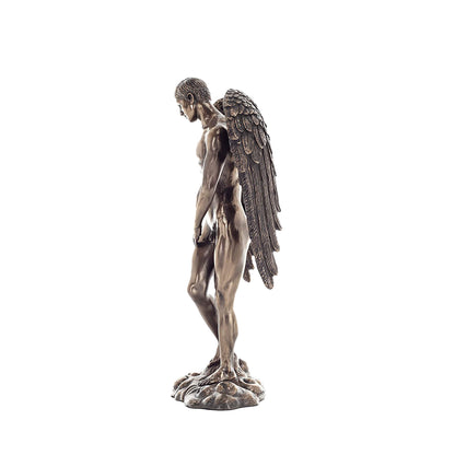 Fallen Angel 28.5cm Veronese Cold-Cast Bronze Statue – Symbol of Loss and Redemption