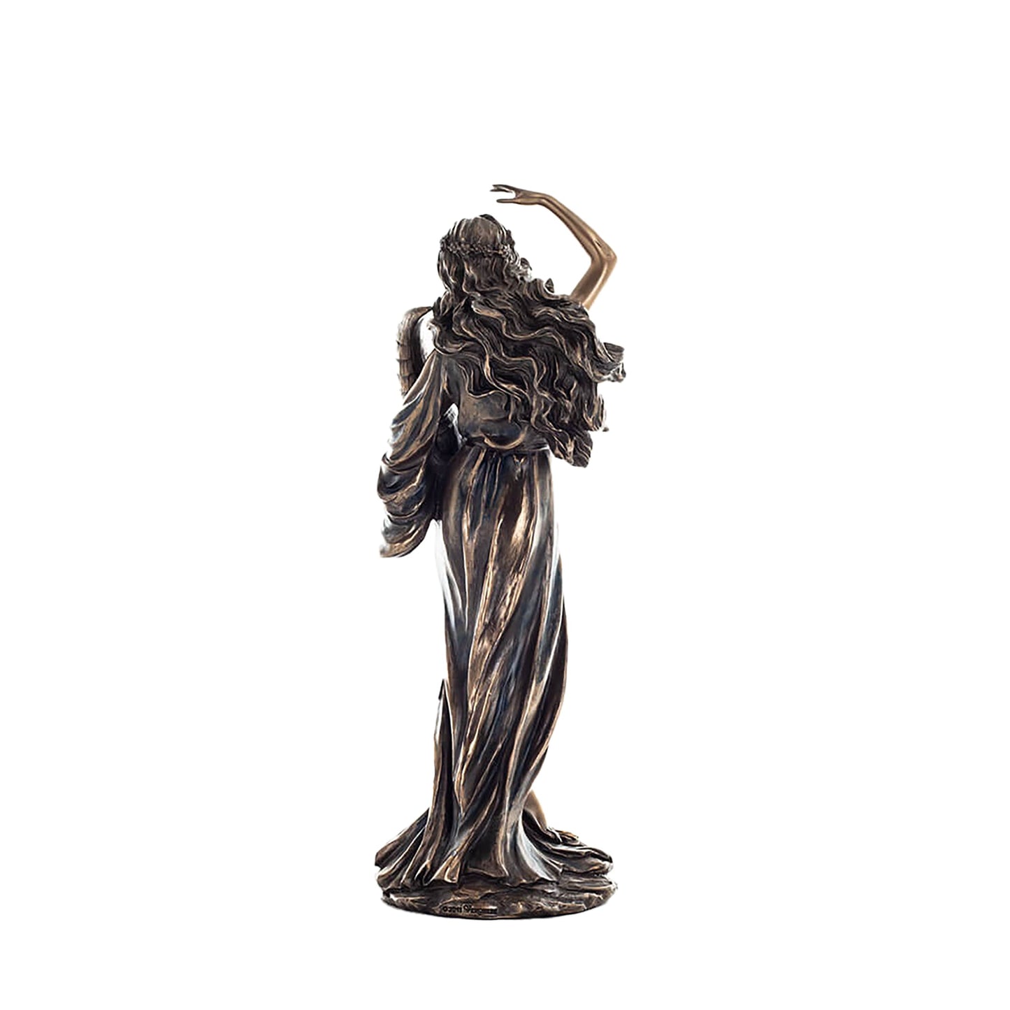 Fortuna Goddess of Luck Statue – 28cm Veronese Cold-Cast Bronze Roman Mythology Figurine