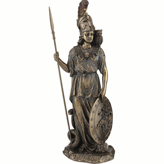 Athena Goddess of Wisdom and War 29.5cm Veronese Statue