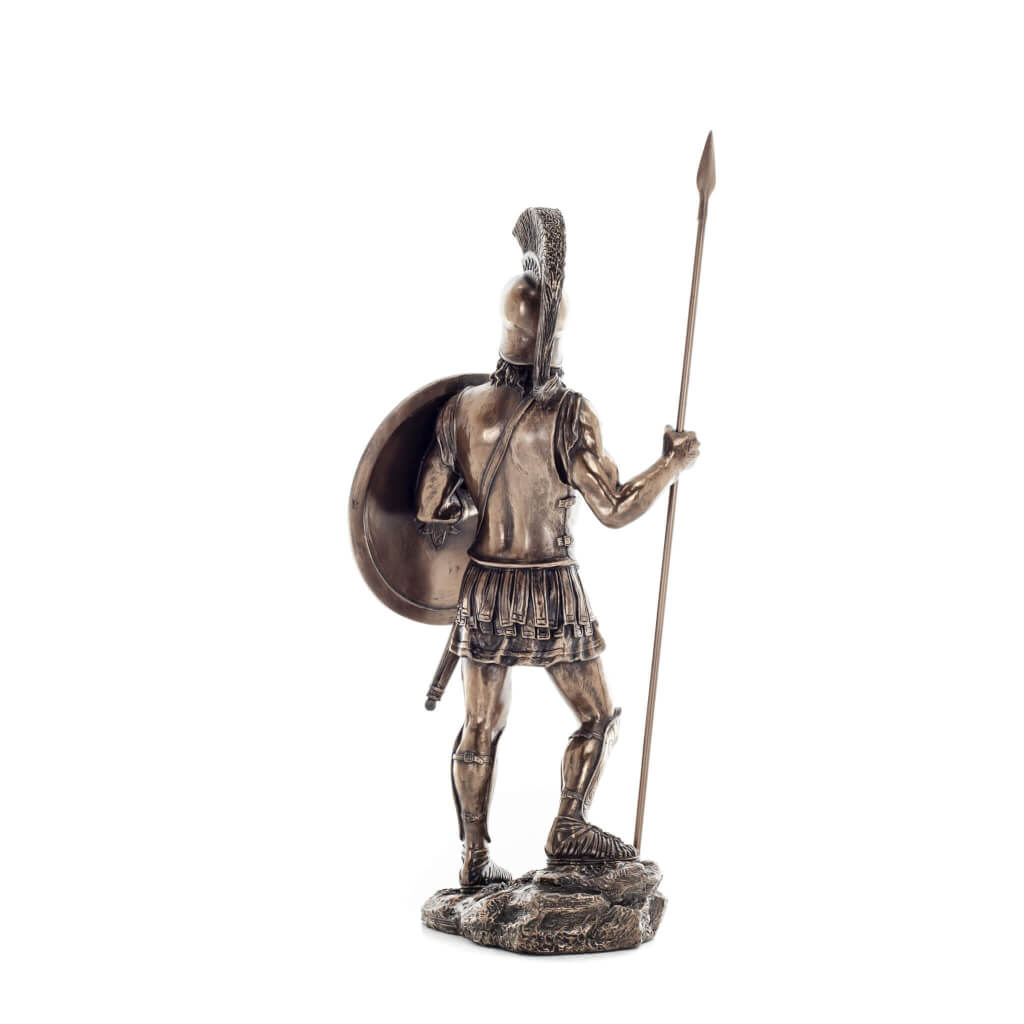 Greek Spartan Warrior 36cm Veronese Statue