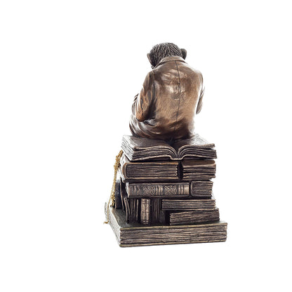 Wise Monkey of Evolution Statue 17.5cm Veronese Cold-Cast Bronze – Knowledge and Reflection