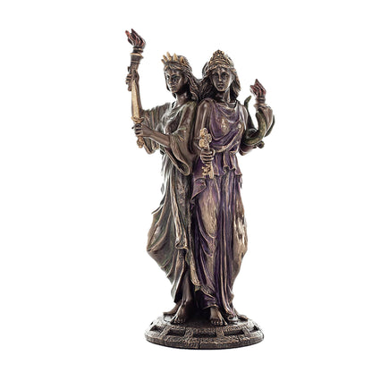 Hecate Triple Goddess – 21cm Veronese Cold-Cast Bronze Statue