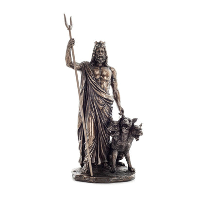 Hades Greek God Of The Underworld 32,5cm Veronese Statue