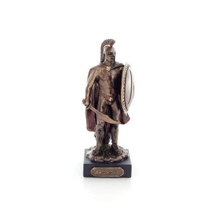 Leonidas Greek Spartan King Miniature Statue 12cm Veronese Statue