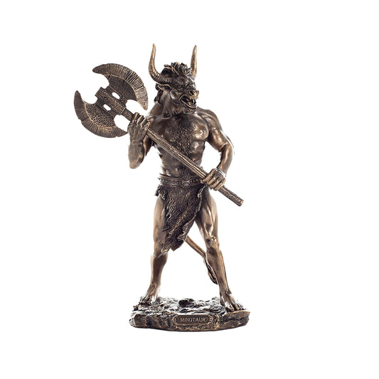 Minotaur Greek Mythology 28cm Veronese Cold-Cast Bronze Statue
