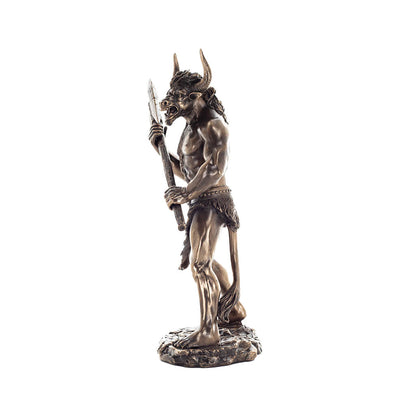 Minotaur Greek Mythology 28cm Veronese Cold-Cast Bronze Statue