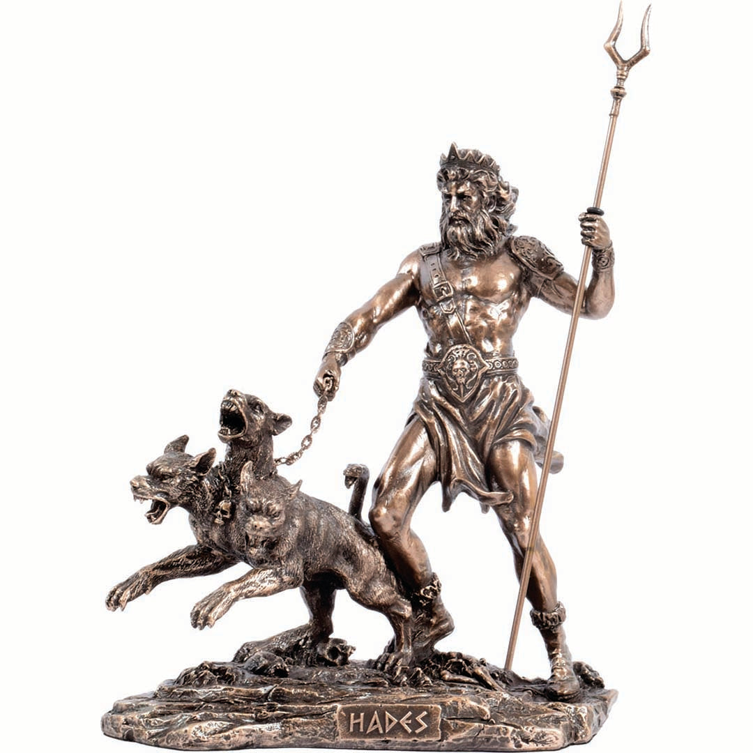 Hades Greek God Of The Underworld 20cm Veronese Statue