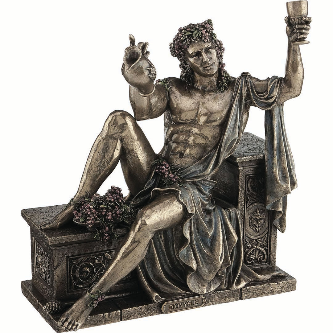 Dionysus Greek God 25cm Veronese Statue