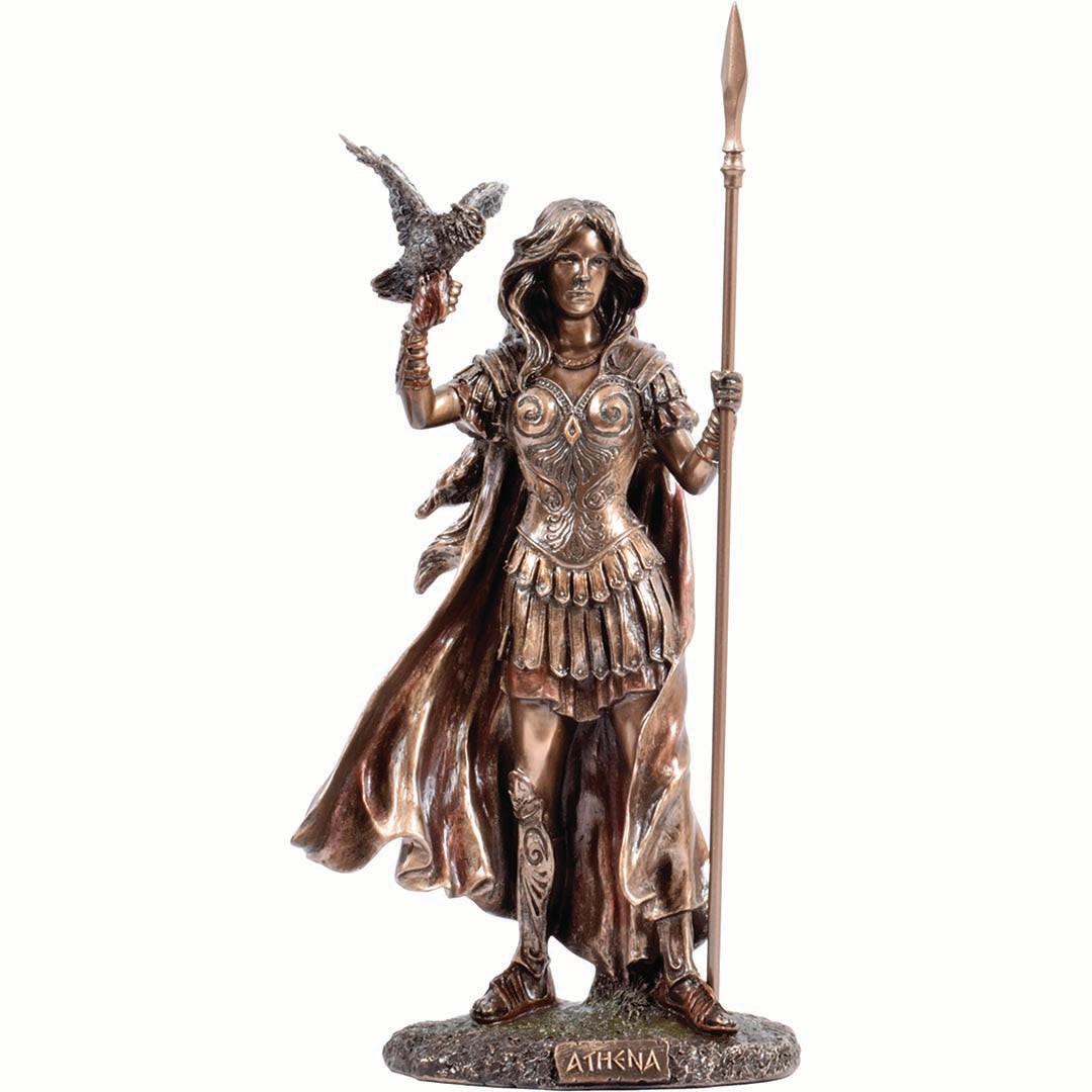 Athena Goddess of Wisdom and War 30cm Veronese Statue