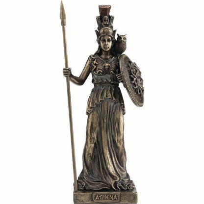 Athena Goddess of Wisdom and War 20cm Veronese Statue