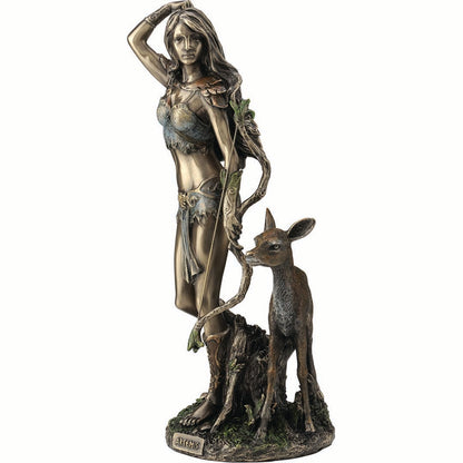 Artemis Goddess of the hunt and the wild 25cm Veronese Statue