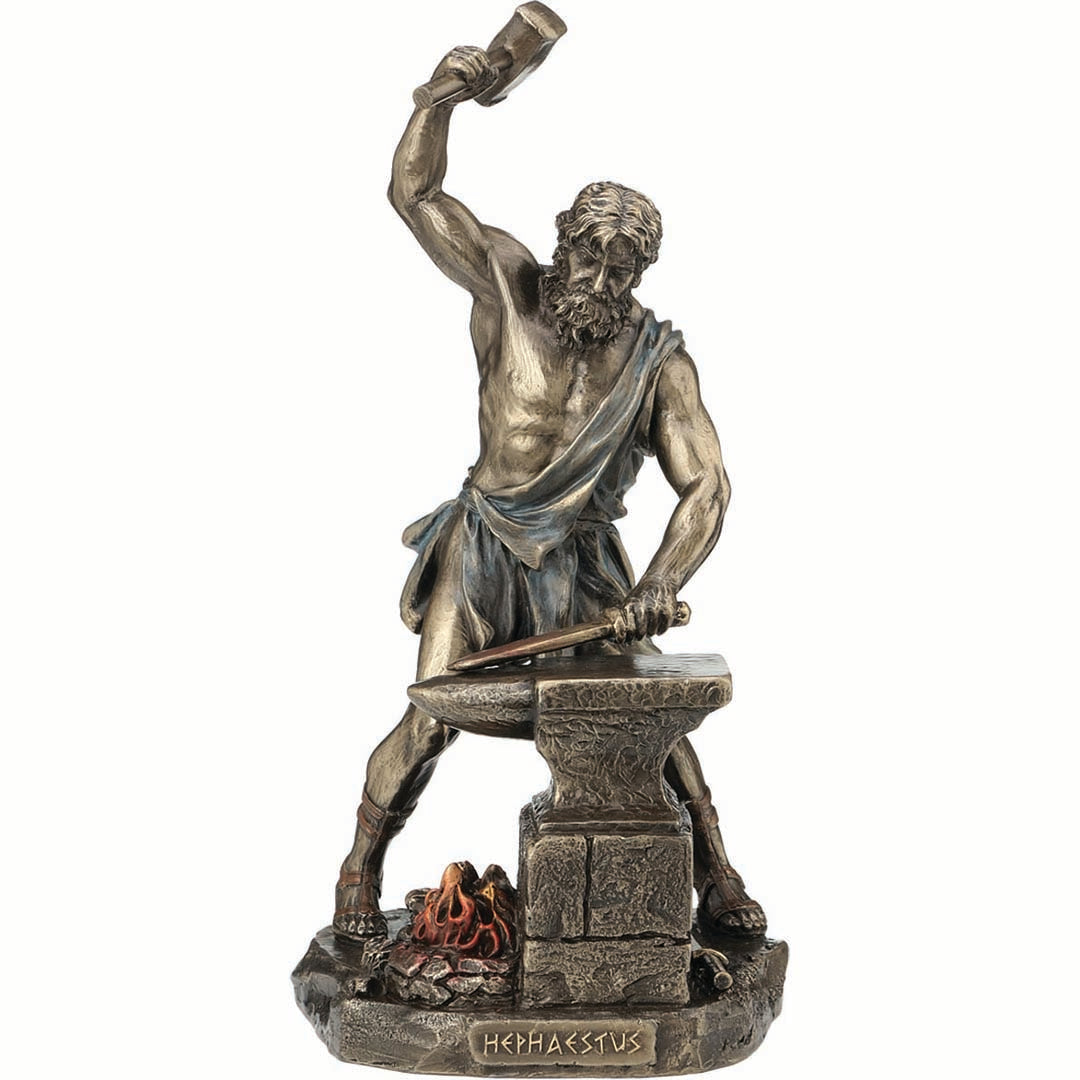 Hephaestus Greek God 22cm Veronese Statue