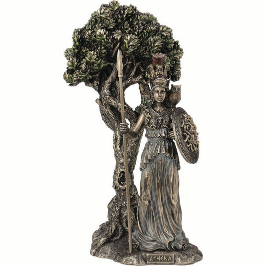 Athena Goddess of Wisdom and War 24,5cm Veronese Statue