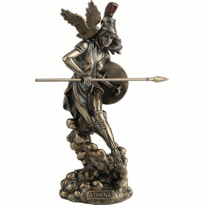 Athena Goddess of Wisdom and War 21cm Veronese Statue