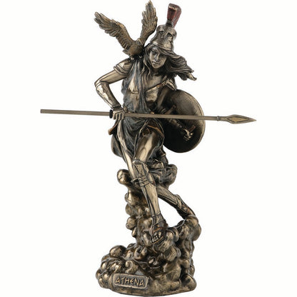 Athena Goddess of Wisdom and War 21cm Veronese Statue