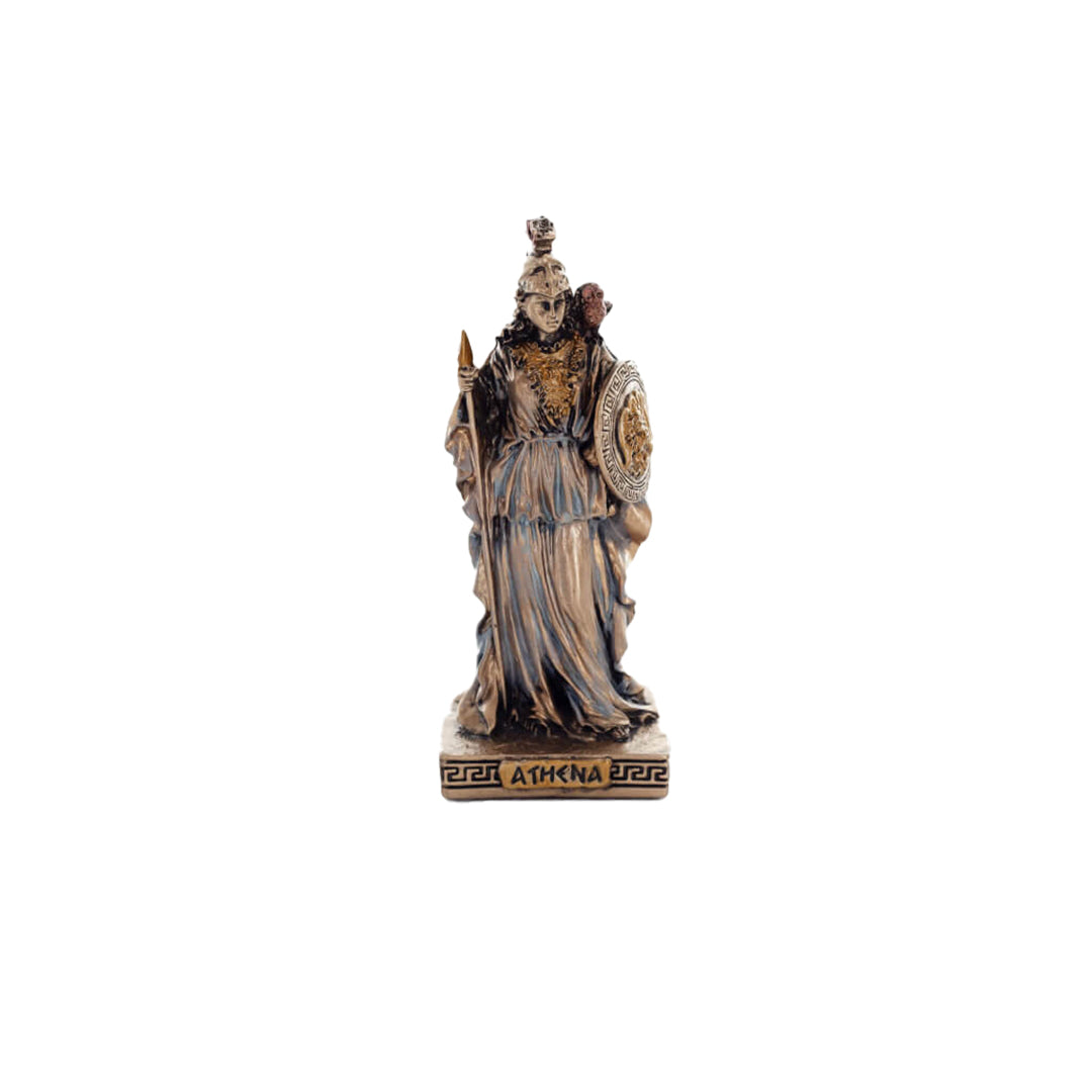 Athena The Greek Goddess Of Wisdom 9.3cm Veronese Statue