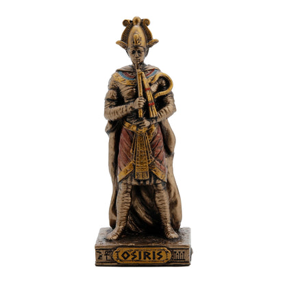 Osiris – Egyptian God of Resurrection Cold Cast Bronze Statue (8.5cm) by Veronese Design