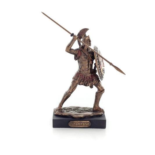 Greek Spartan Warior Miniature Statue 12,5cm Veronese Statue