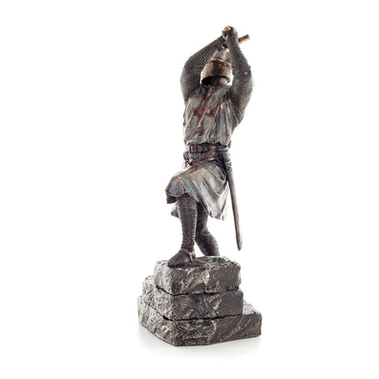 Crusader Templar Knight Warrior 30cm Veronese Statue