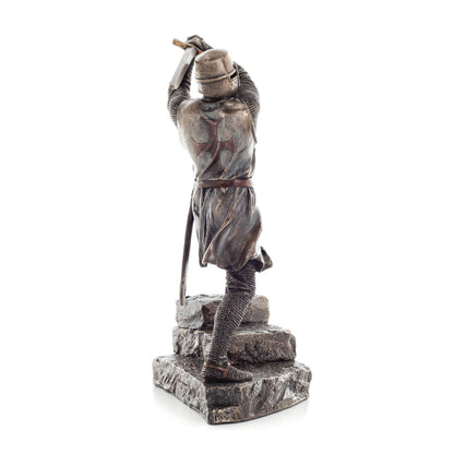 Crusader Templar Knight Warrior 30cm Veronese Statue