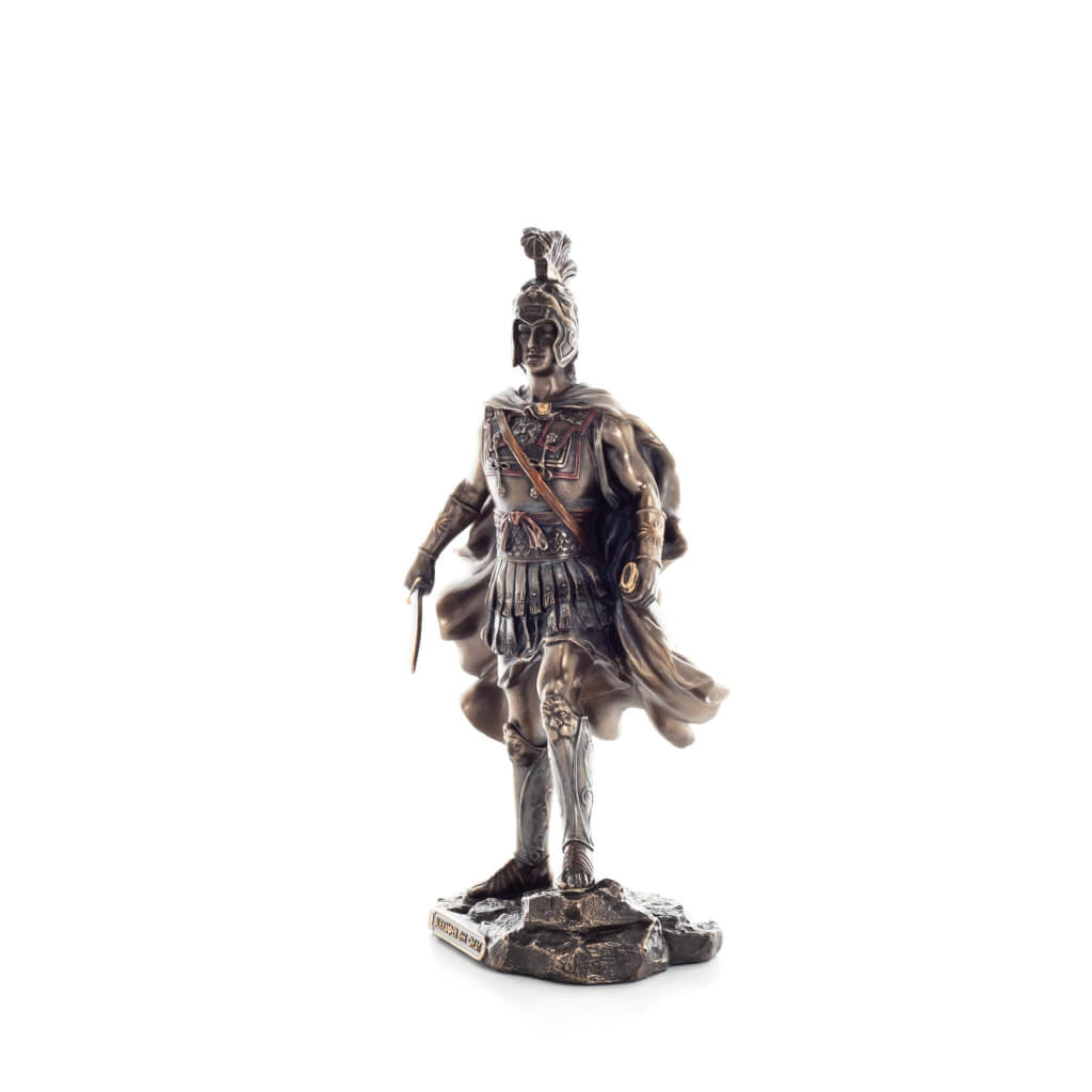 Alexander The Great King Of Macedonia 24.8cm Veronese Statue