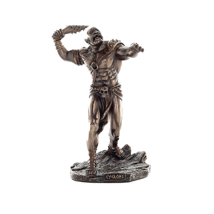 Cyclops Statue front view, cold-cast bronze, 21 cm