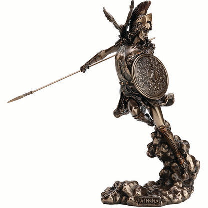 Athena Goddess of Wisdom and War 23cm Veronese Statue