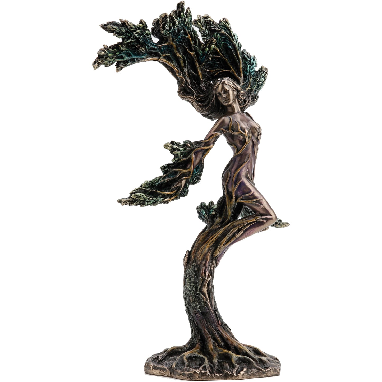 Daphne 24.5cm Greek Mythology Laurel Tree Nymph Veronese Cold-Cast Bronze Statue