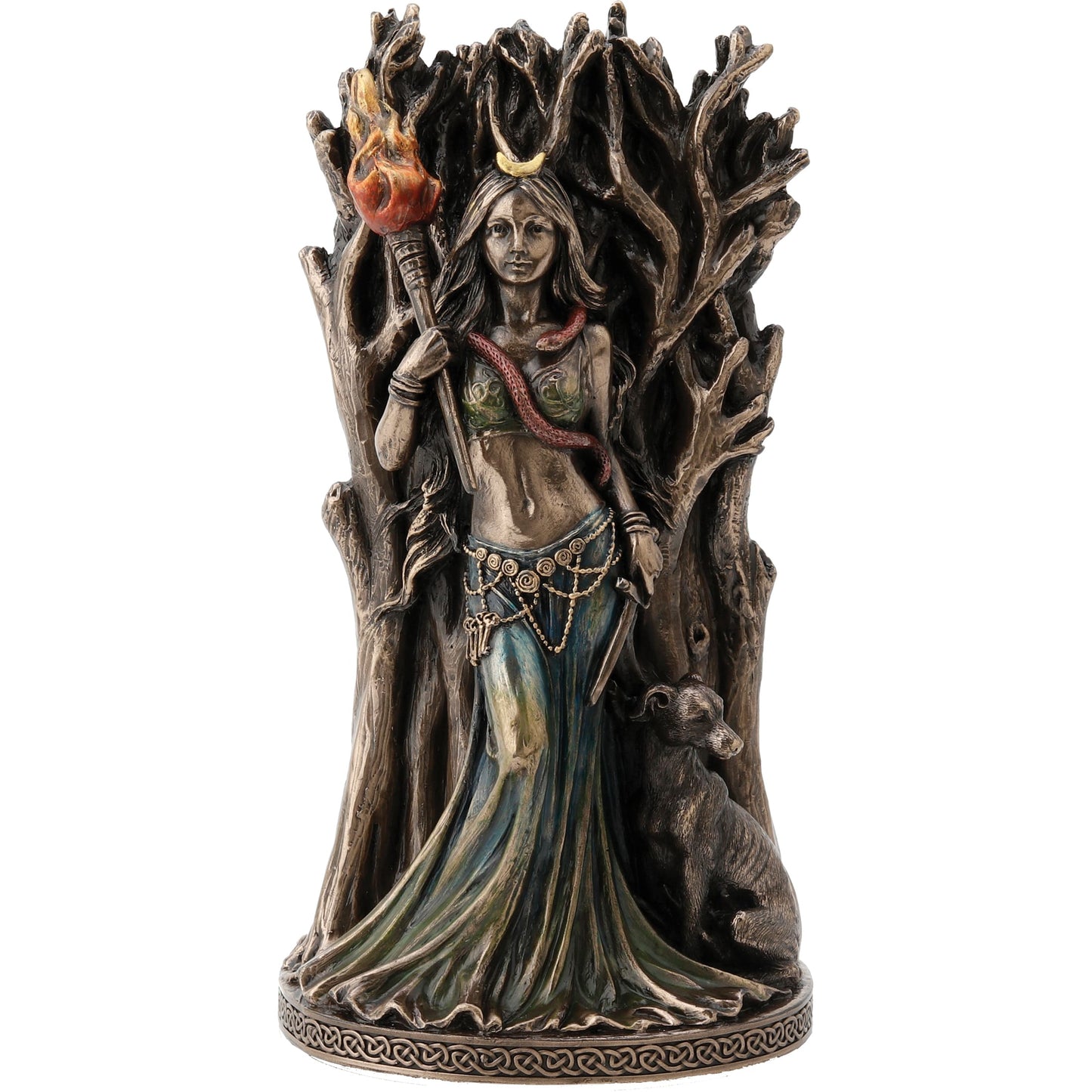 Hecate Goddess of Witchcraft 30cm Veronese Cold-Cast Bronze
