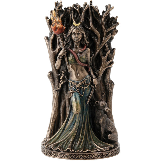 Hecate Goddess of Witchcraft 30cm Veronese Cold-Cast Bronze