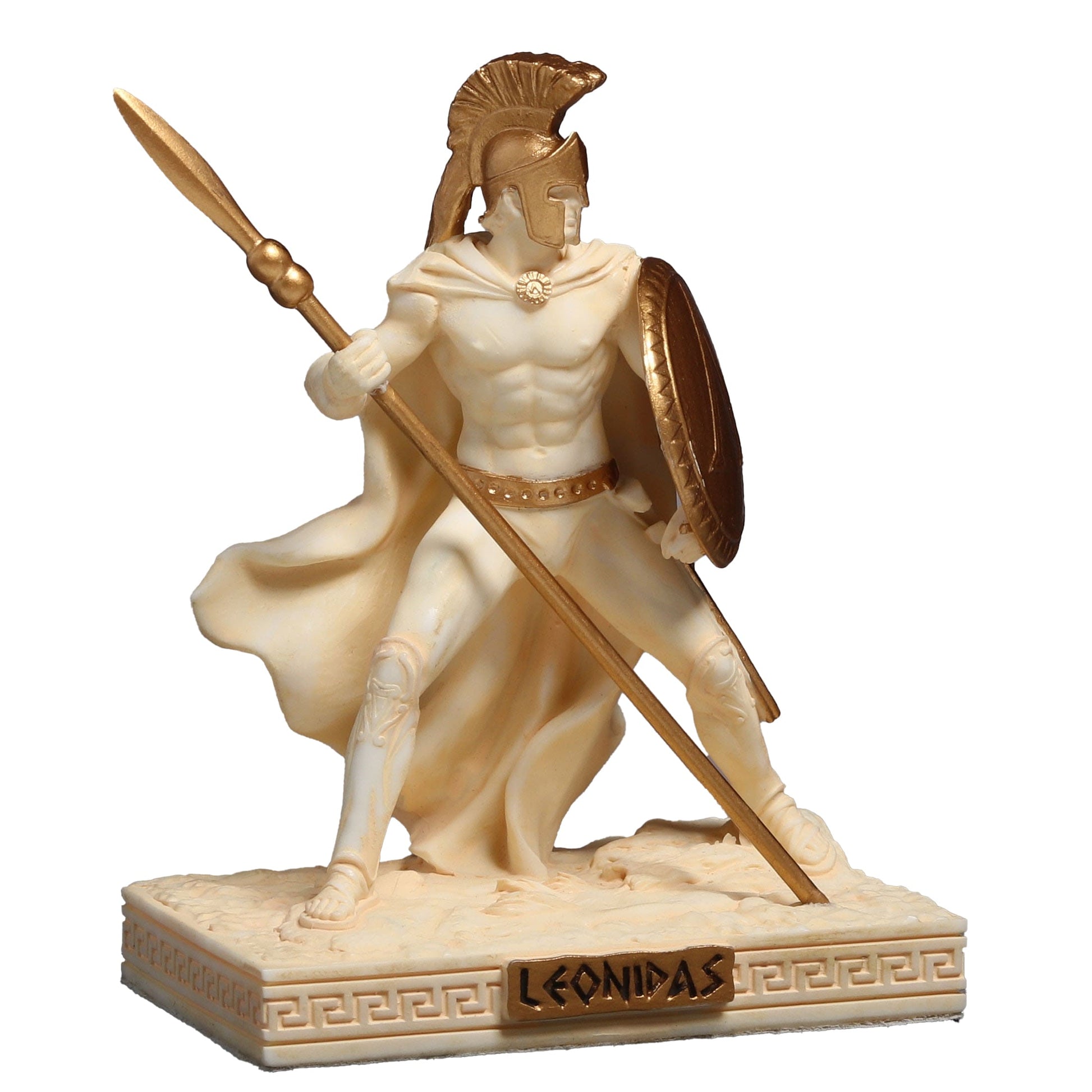 Leonidas – Spartan King & Hero of Thermopylae Resin Statue (7.7cm) by Veronese Design