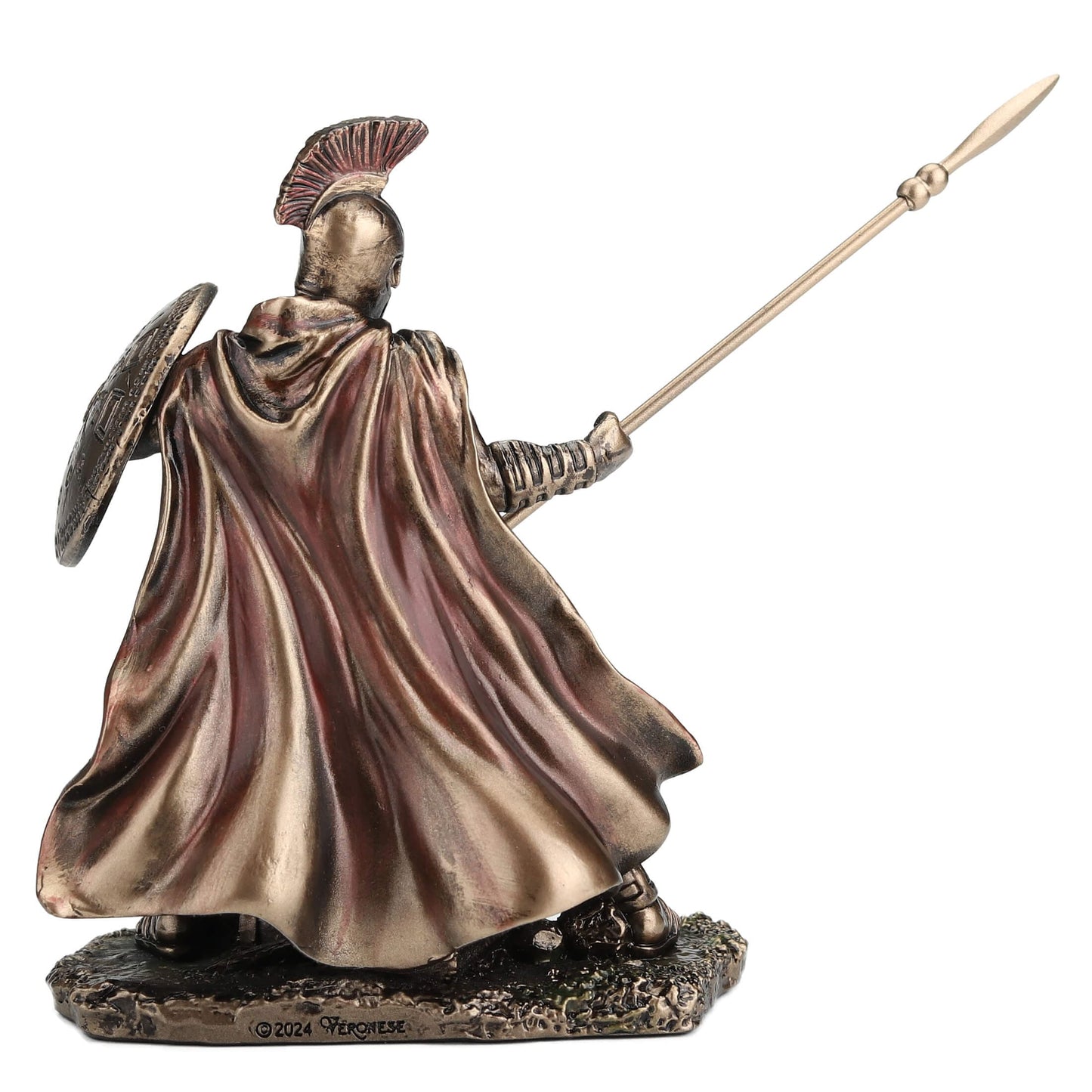 Hector Statue – 9.5cm Veronese Cold-Cast Bronze Trojan Warrior Figurine