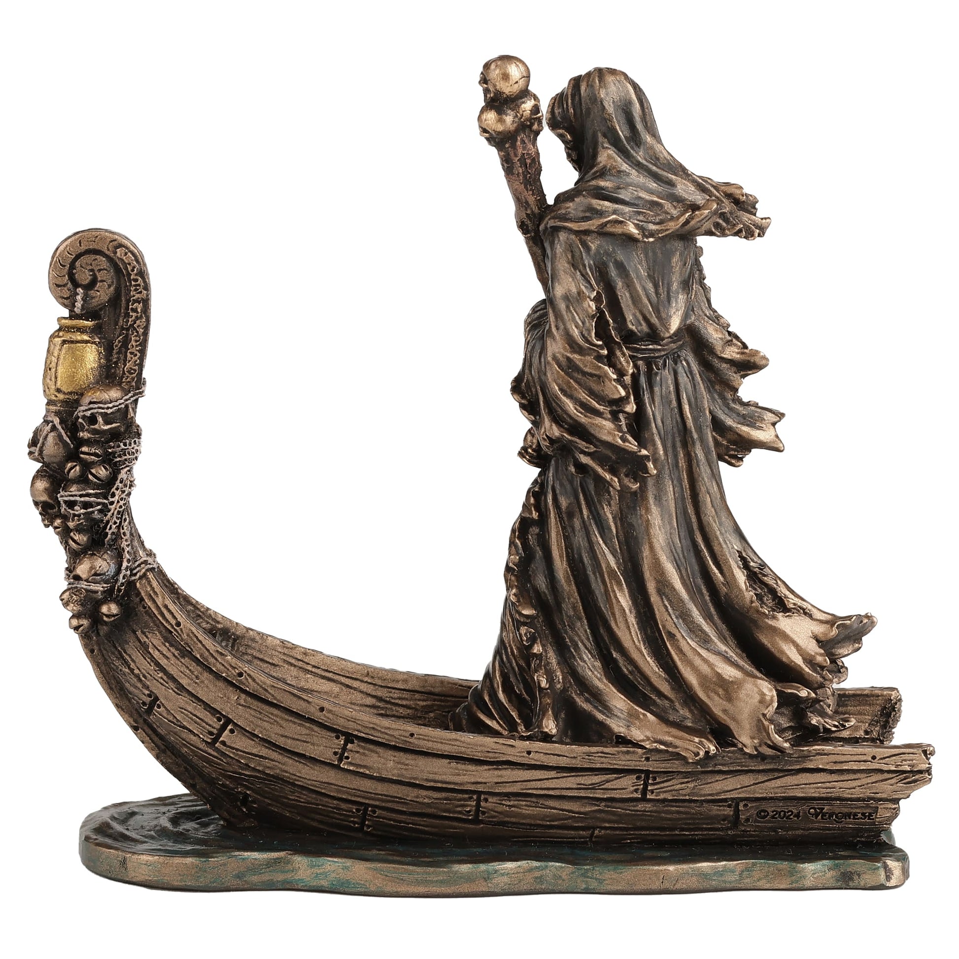 Charon Statue Veronese miniature décor piece 9.5 x 8.5 cm