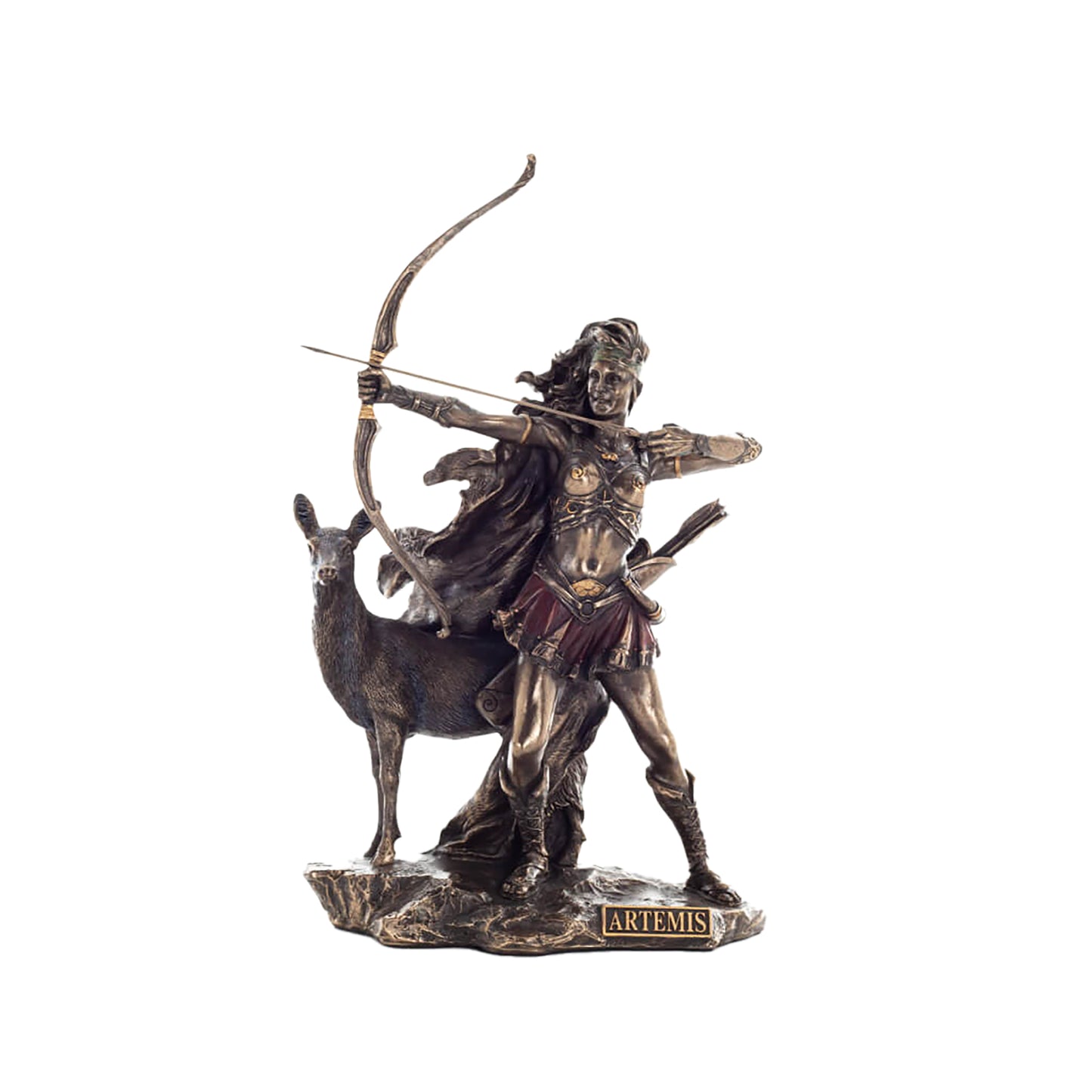 Artemis Goddess of the hunt and the wild 31cm Veronese Statue