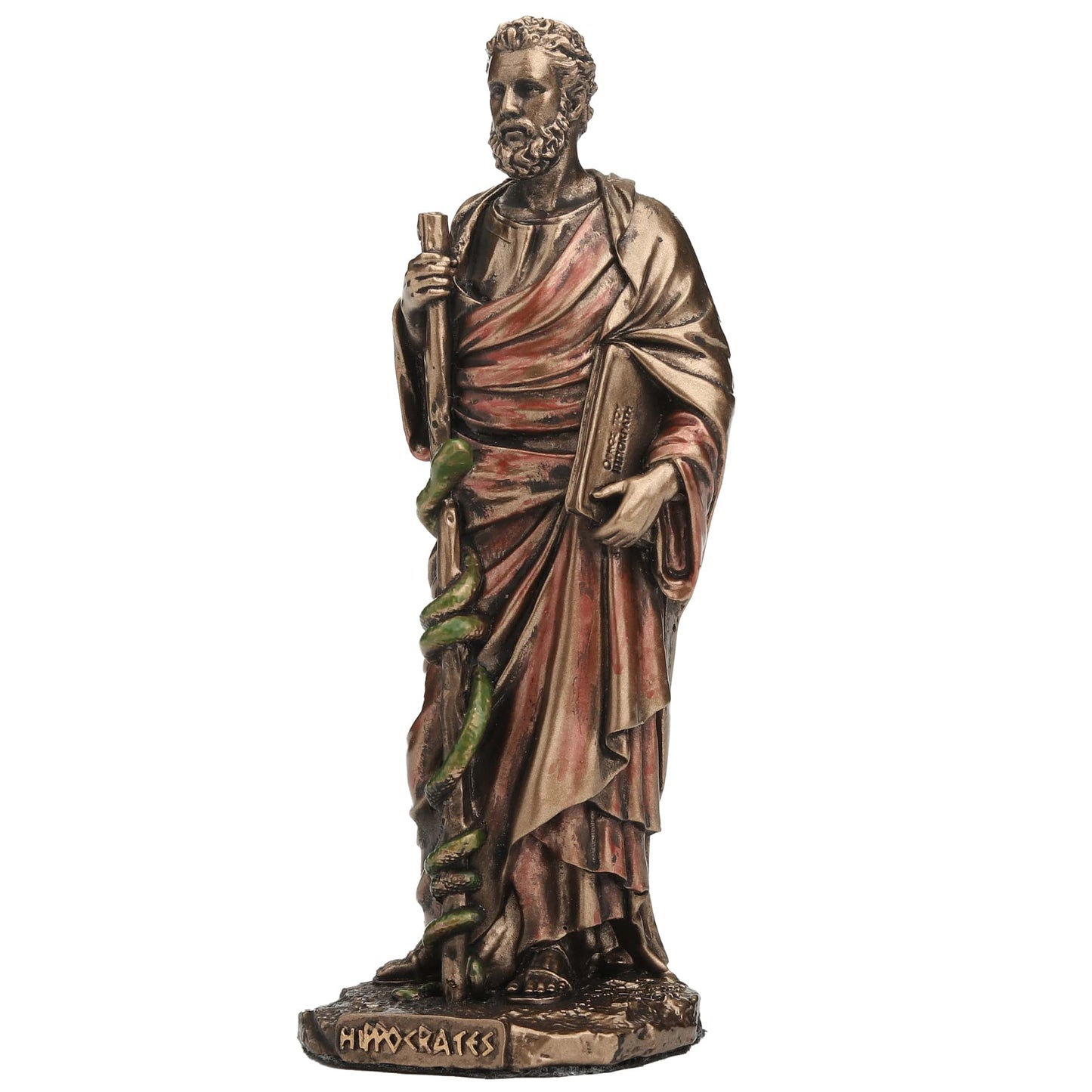 Hippocrates Father of Medice 9cm Cold Cast Bronze Veronese Statue